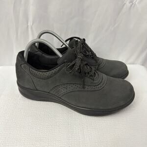 SAS Walk Easy Shoes Womens Size 9M Black Nubuck